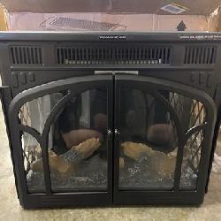 Unbranded 1500 W 25 in. Freestanding Electric Fireplace