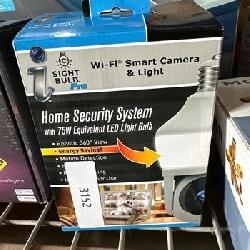 i Sight Bulb Plug-in Indoor and Outdoor Smart-Enabled Security Camera