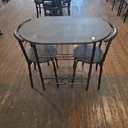 Small kitchen table with 2 chairs