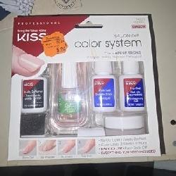 Kiss Nails Salon Dip Color System All-in-One Manicure Kit - 11pc