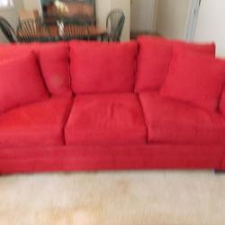 Red Sleeper Sofa