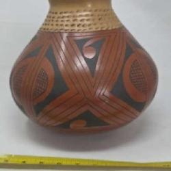 FMata Ortiz Casa Grande Textured Olla Pottery