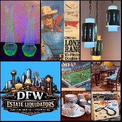 This Fri & Sat! ~Incredible Richland Hills Estate Sale! MCM, Vintage Glassware & Toys, Ceramics, Molds, Collectibles, Ford Mustang & Much More!!