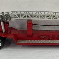 31-Inch Vintage Tonka Toys Fire Truck with Extendable Ladder