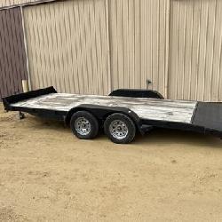 22 Total Length Dual Axle Car Hauler by Rice- 7,000 lbs to 14,000 lbs GVWR