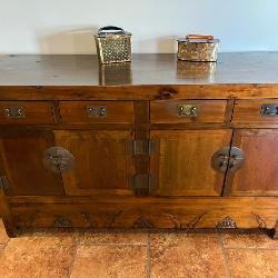 Antique Asian Hutch 