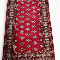 Pakistan Hand Knotted Wool Bokhara Rug