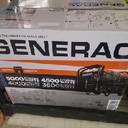 4500 / 4000-Watt Dual Fuel Recoil Start Gasoline / Propane Powered Portable Generator-GP4000 DF