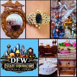 This Fri & Sat! Incredible Frisco Estate Sale! Gold Jewelry, Trains, Fine Antiques, Vintage Barbies, Georgian Furniture, Convex Mirror, Cameras, Collectibles & More!