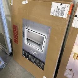 40 in. W x 30 in. H Rectangular Space Aluminum Framed Dual Lights Anti-Fog Wall Bathroom Vanity Mirror in Tempered Glass