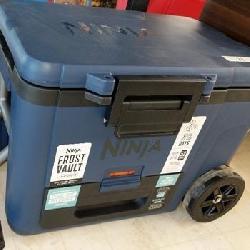 Ninja FrostVault Blue 45 qt. cap. Roller Cooler