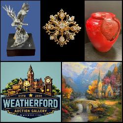 Bidding Ends Fri! ~Incredible *Online Only* Weatherford Gallery Auction! Amazing Collectibles, Fine Furniture, Art, Estate Jewelry, Vintage & More! Local P/U & Ship Avail..