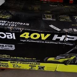 40V HP Brushless 21 in. Cordless Battery Walk Behind Self-Propelled Lawn Mower