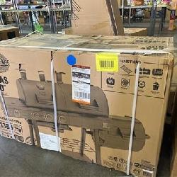 Texas Trio 3-Burner Dual Fuel Grill with Smoker