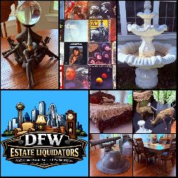 This Fri & Sat! ~Incredible Weatherford Estate Sale! Erte', Fine Porcelain, Art Nouveau, Bose, Thomasville, Glassware, WW2 Helmet, LP's, Vintage Collectibles, Tools & Much More!!