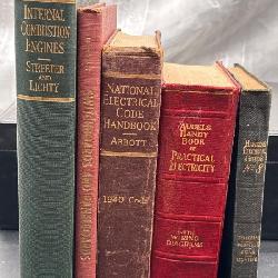 Vintage Electrical & Mechanical Books Code Handbook Lot