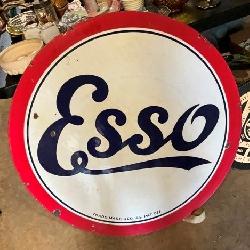 30IN PORC. ESSO STANDARD DS SIGN