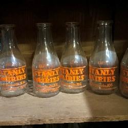 STANLY DAIRY MILK BOTTLES