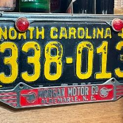 1944 NC LIC. TAG