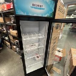 22.7 in 9.0 cu. ft. Single Zone 420 Cans Commercial Upright Display Refrigerator