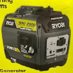 2500-Watt Recoil Start Gas Powered Inverter Generator with CO Shutdown