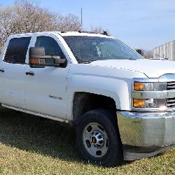 2017 Chevrolet Silverado 2500HD 4WD Pickup Truck, Automatic, 6.0L Vortec V8 SFI Gas Engine, VIN# 1GC
