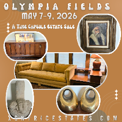 XCNTRIC Olympia Fields Estate Sale May 7-9, 2026