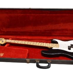 Lot 679:  Vtg 1970's Fender Percision Bass Guitar s/n S898397 www.SouthJerseyAuction.com