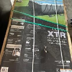 24 ft. x 12 ft. x 52 in. Rectangular Ultra XTR Frame Swimming Pool with Sand Filter