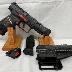 Canik SFX Rival 9mm Pistol with Vent Slide, Red Dot, MOS Mount, and Accessories, NIB 