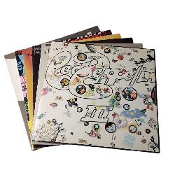 Lot of 6 Vintage Rock Music Vinyl Records