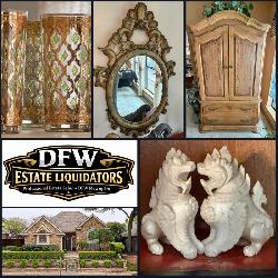 This Fri & Sat! ~Incredible Plano Estate Sale! MCM, Hollywood Regency, Fine Furniture, Collectibles, French, Asian, Quilts, Fine Antiques, Vintage Fashion, Outdoor & More!