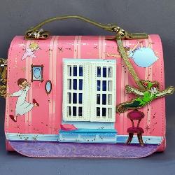 Disney Loungefly Peter Pan 70th Anniversary 'You Can Fly' Crossbody Purse And Matching Wallet, On Th
