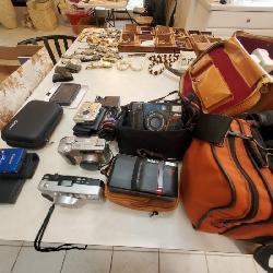 Vintage cameras, watches and jewelry!