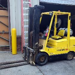 Hyster 60 Propane Forklift, Model S60XM, Reads 2303 Hours On Meter