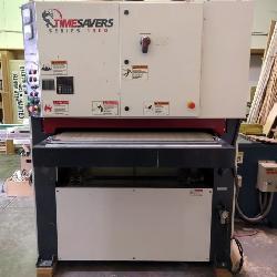 TimeSavers Series 1300 Wide Belt Sander, Powers On