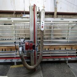 Striebig Compact TRK Vertical Panel Saw, Powers On