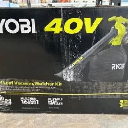 RYOBI 40V Vac Attack Cordless Leaf Vacuum/Mulcher