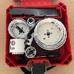 Milwaukee 16 pc. Plumbers Bi-Metal Hole Saw Kit