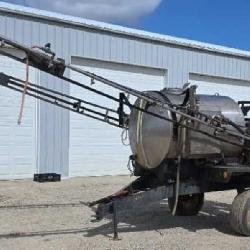Pull type sprayer 40' stainless steel 540 gal
