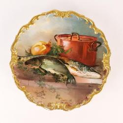 Limoges Fish Plates