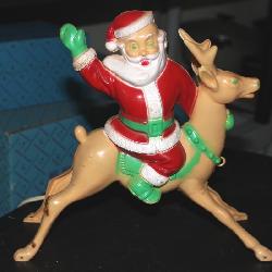 OSS lighted Santa