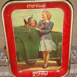 1942 Coke tray