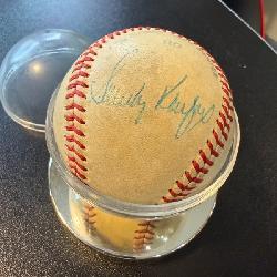 Sandy Koufax Baseballl