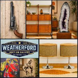 Bidding Ends Fri! ~Incredible *Online Only* Weatherford Gallery Auction! Fine MCM, Collectibles, Memorabilia, Art, Vintage Goods, Antiques & More! Local P/U & Ship Avail