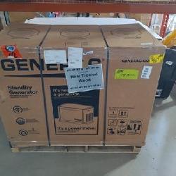 10,000 Watt - Dual Fuel Air- Cooled Whole House Home Standby Generator