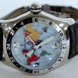 1006	CORUM WRIST WATCH WITH BULLSEYE CRYSTAL