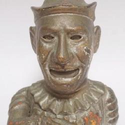 1101	CAST IRON *HUMPTY DUMPTY* MECHANICAL BANK, APPROXIMATELY 8 1/2 IN H