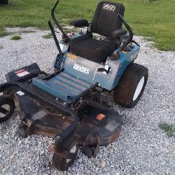 Dixon ZTR Commercial Zero Turn Mower Runs