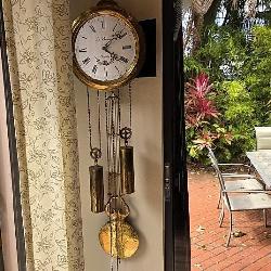 Hutch Le Printemps Chantilly Morbier Wall Clock
